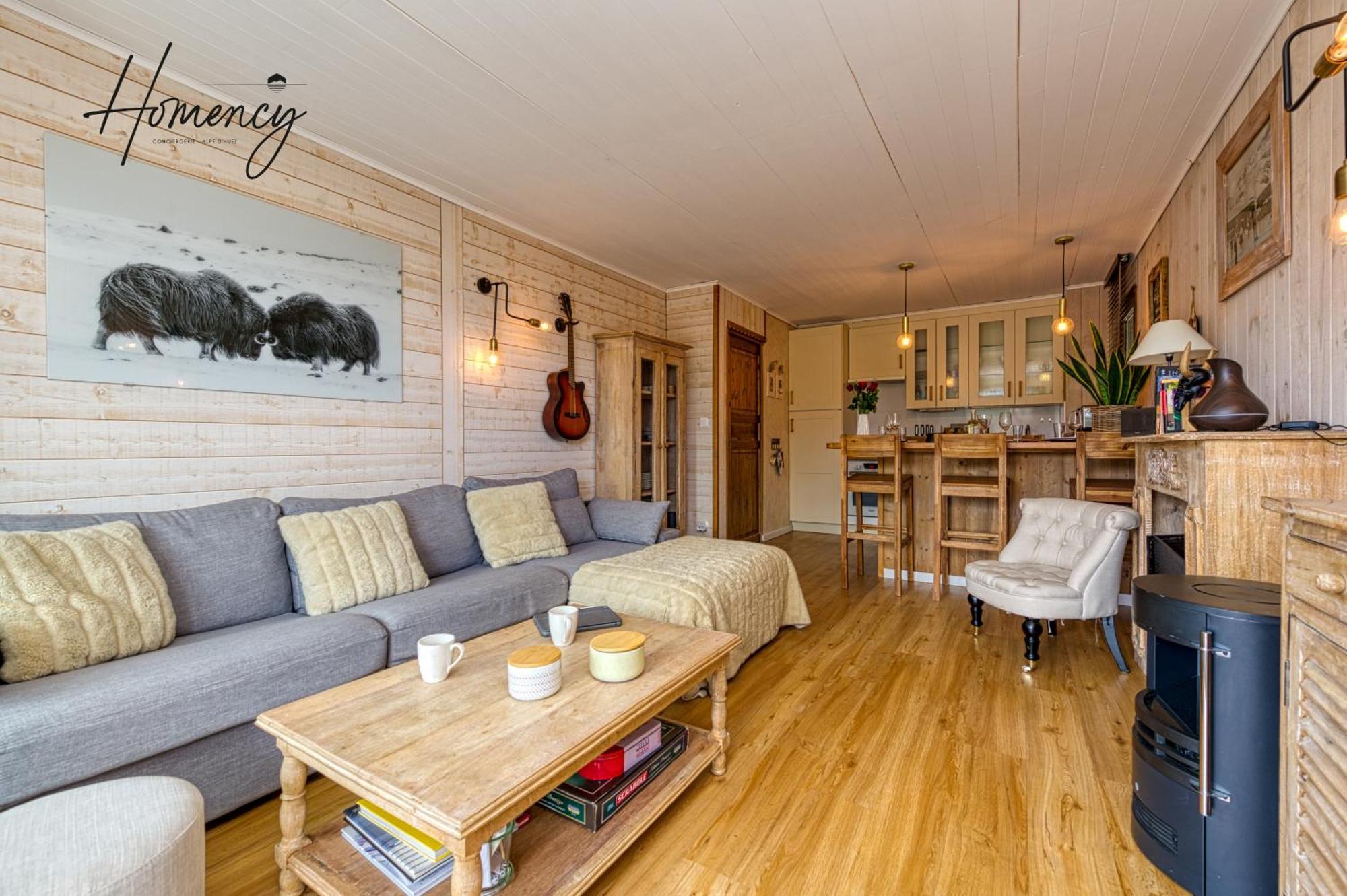 Homency - Residence Helios G1 Alpe d'Huez Eksteriør bilde